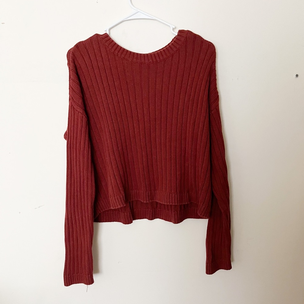 PacSun burgundy sweater